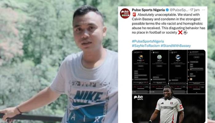 Teguh Ari pelaku Rasisme ke Calvin Bassey.