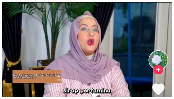 Tasyi Atasyia mereview sirop rasa pertamax