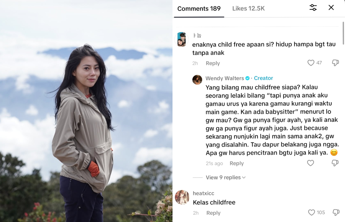 Video Reza Arap yang viral buat Wendy Walters jadi sorotan netizen.