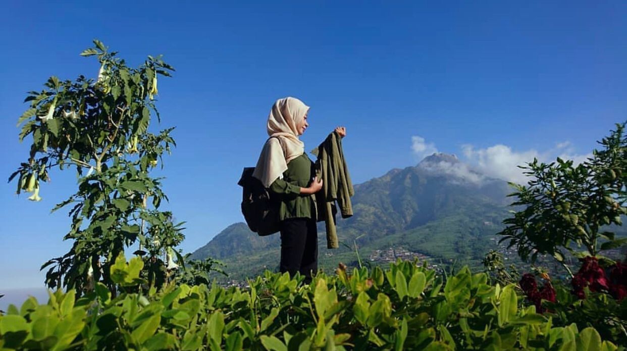 Wisata alam di Selo bak sepotong surga yang tersembunyi di antara Gunung Merapi dan Gunung Merbabu.