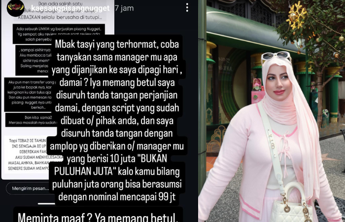 Kaesang Pisang Nugget unggah kekesalannya kepada Tasyi Athasyia.