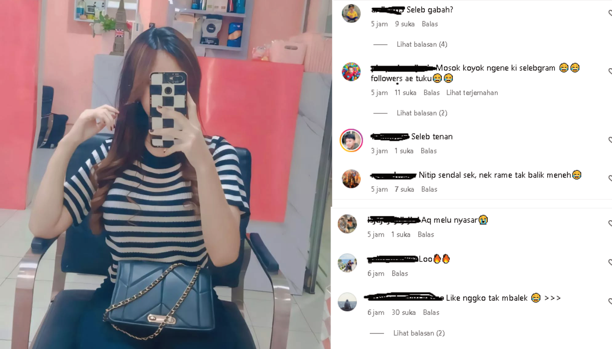 LS, selebgram asal Madiun yang diamankan karena diduga promosikan Judol..
