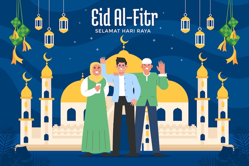 Poster Hari Raya Idul Fitri tahun 2025.