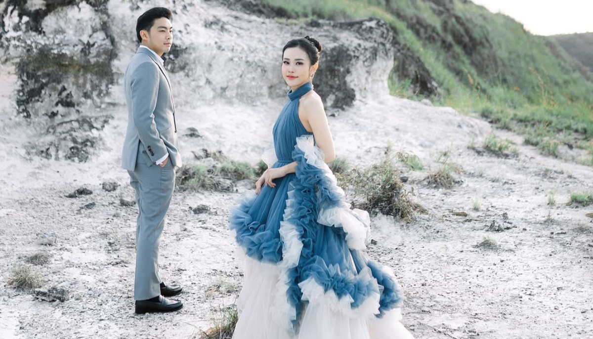 Foto prewedding Jessica Janne dan calon suaminya.