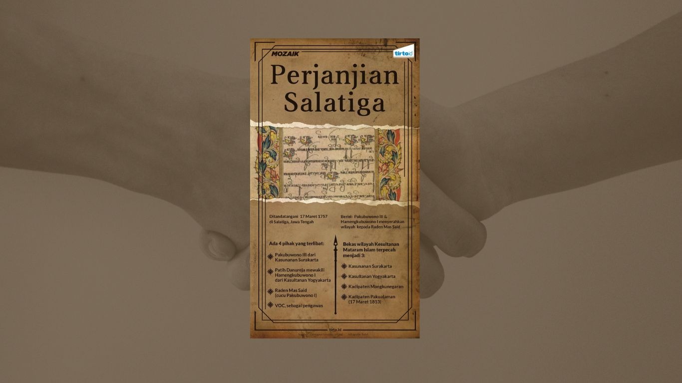 Perjanjian Salatiga terjadi pada 17 Maret 1757.