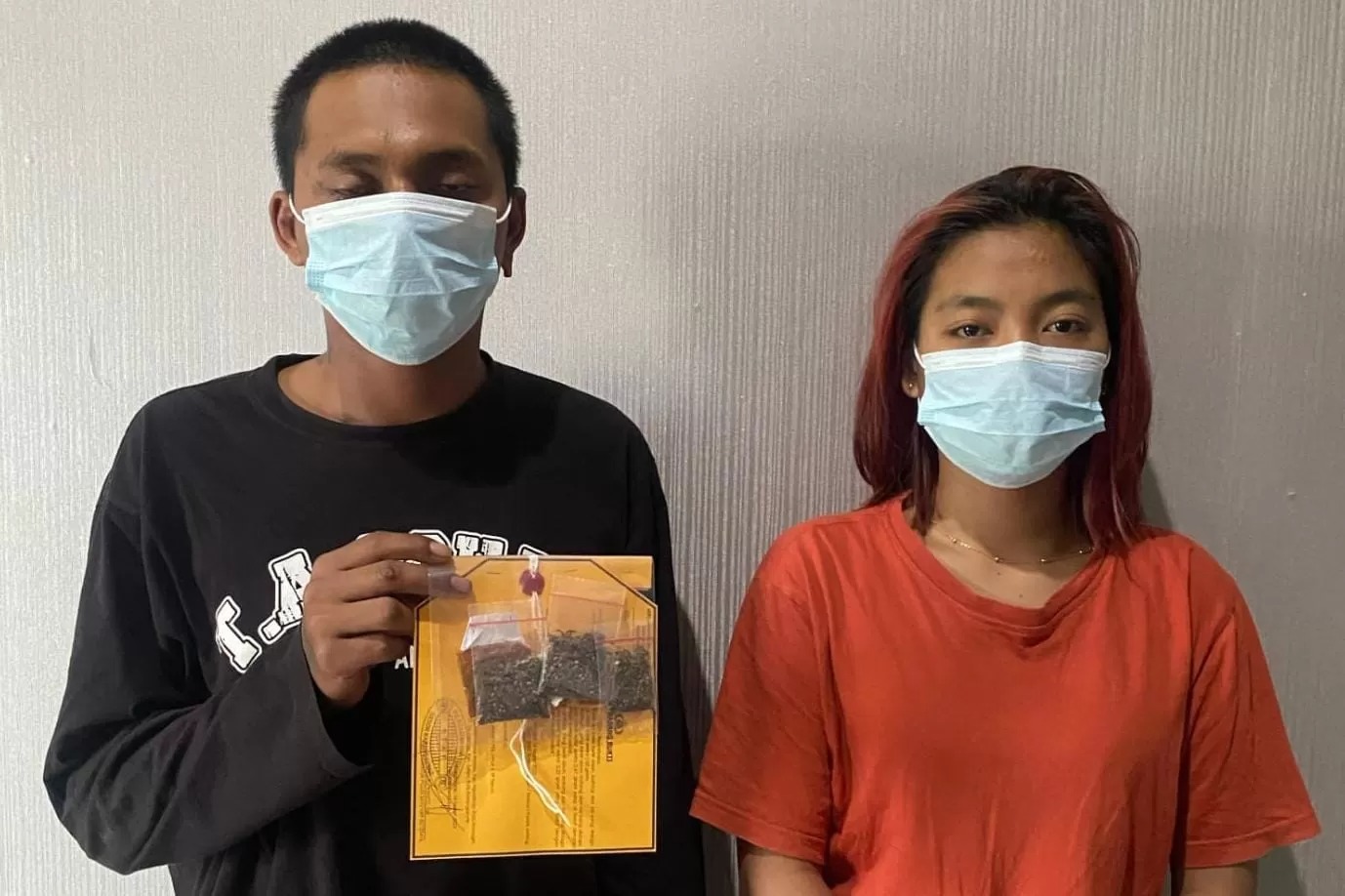 Pasutri Pengedar Ganja di Karanganyar