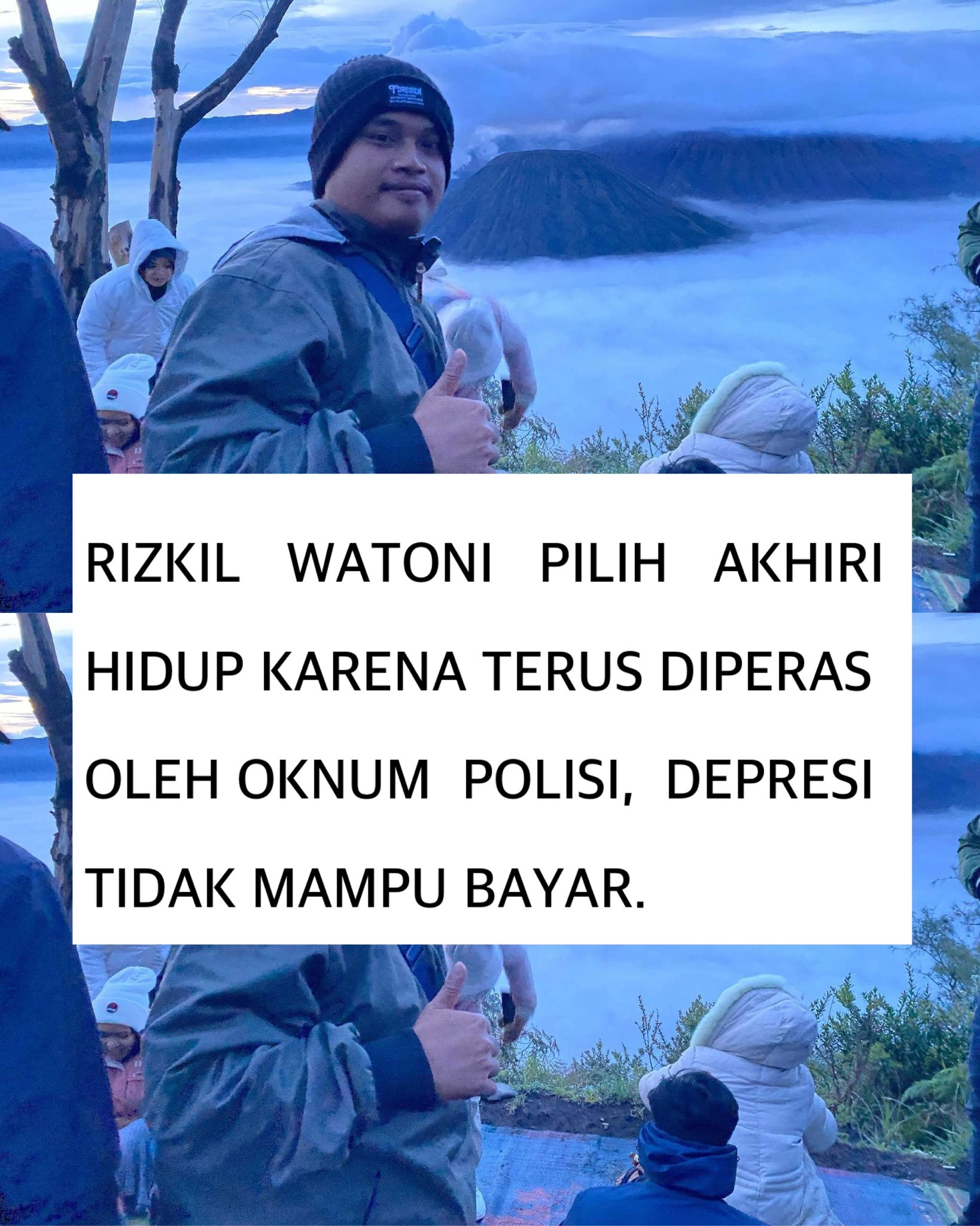 Sosok Rizkil Watoni.