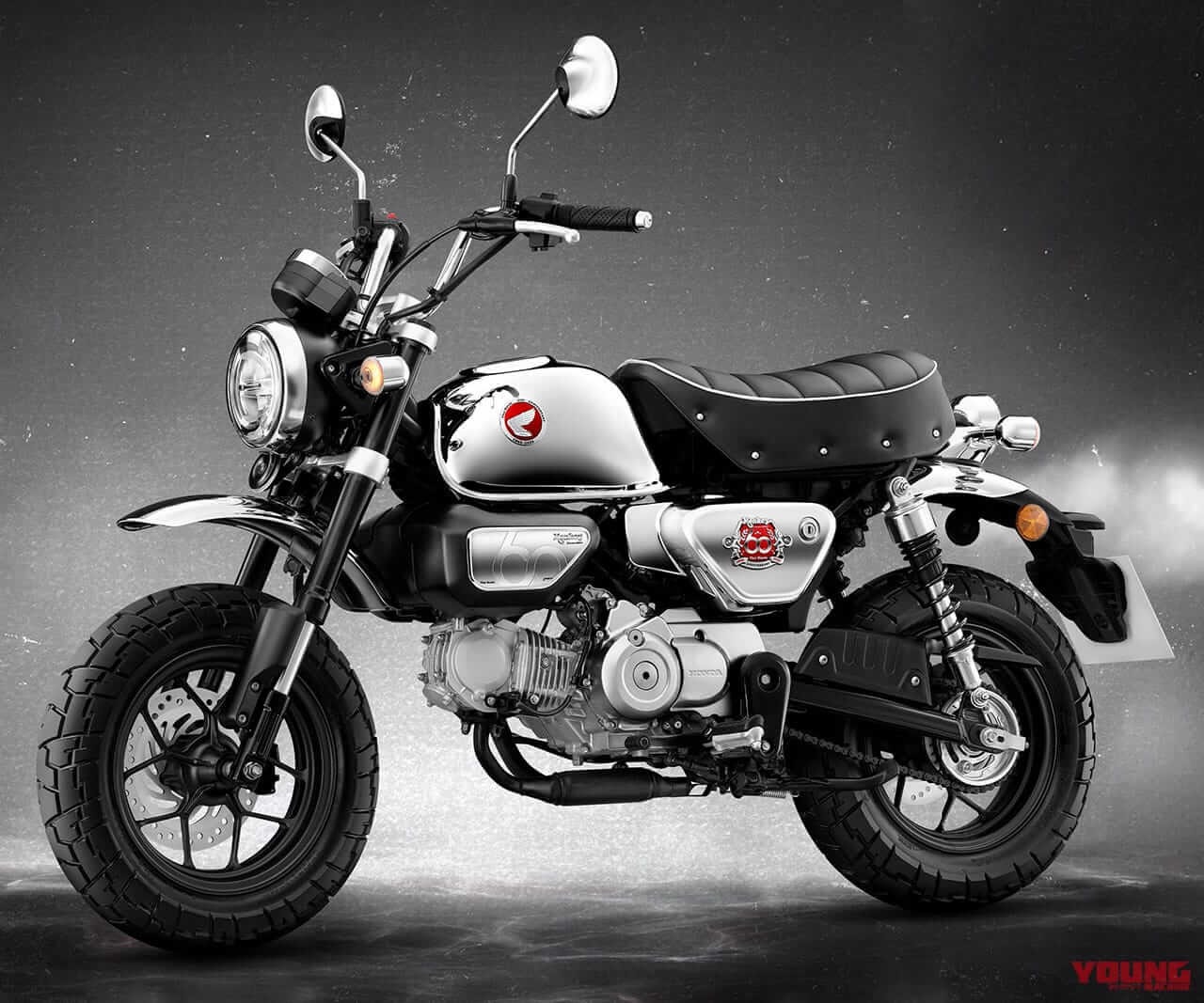 Honda Monkey 125 Chrome Legacy limited edition.