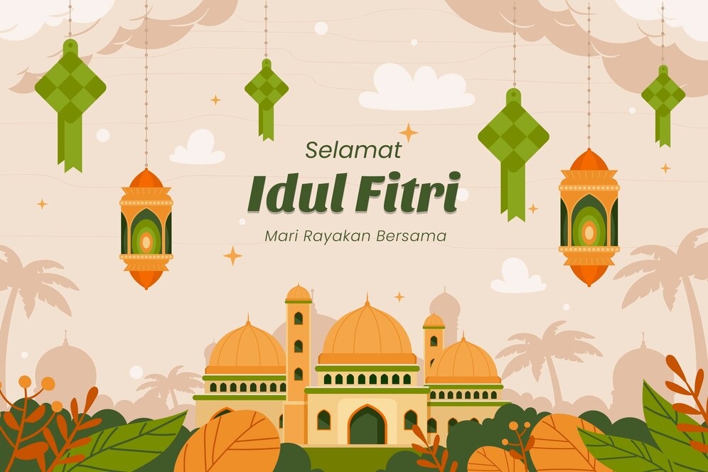 Ucapan selamat hari raya idul fitri.