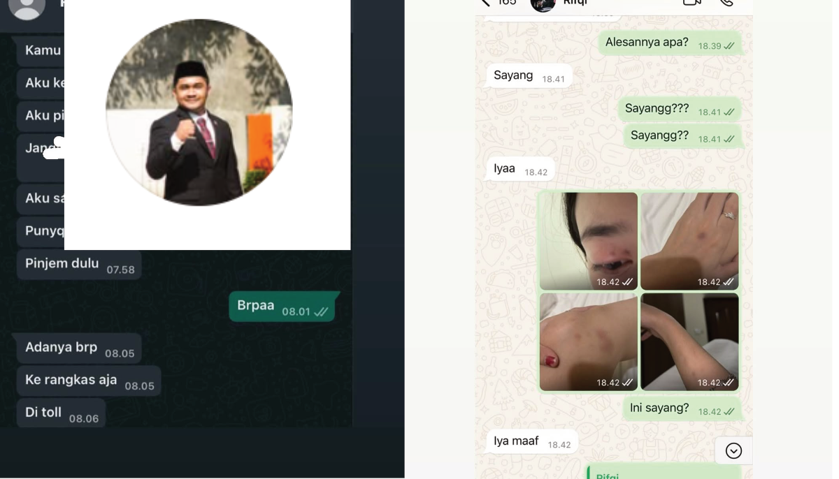Anggota DPRD Pandegelang diduga terlibat pinjol dan kekerasan kepada mantan kekasih.