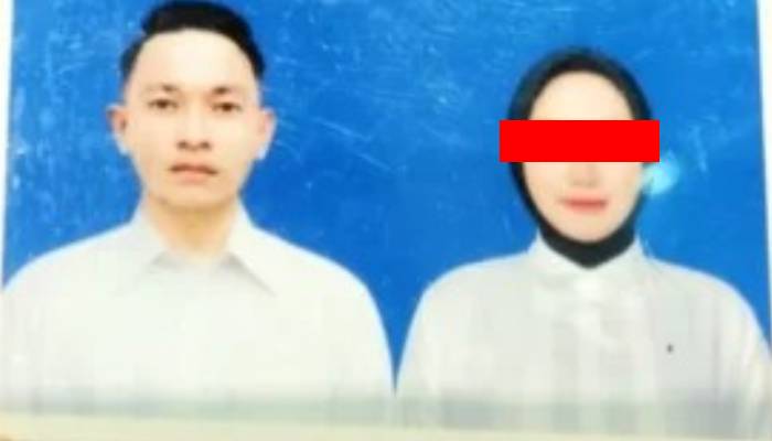 Potret Juwita dan terduga pelaku J yang juga calon suaminya.