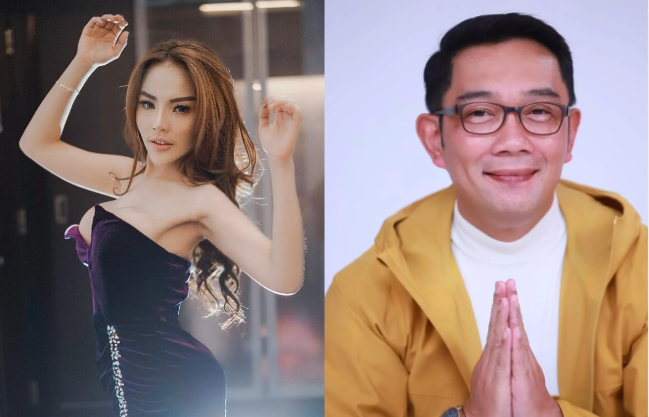 Ridwan Kamil dan Lisa Mariana.