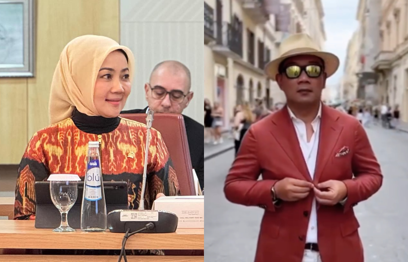 Ridwan Kamil dan Atalia Praratya.