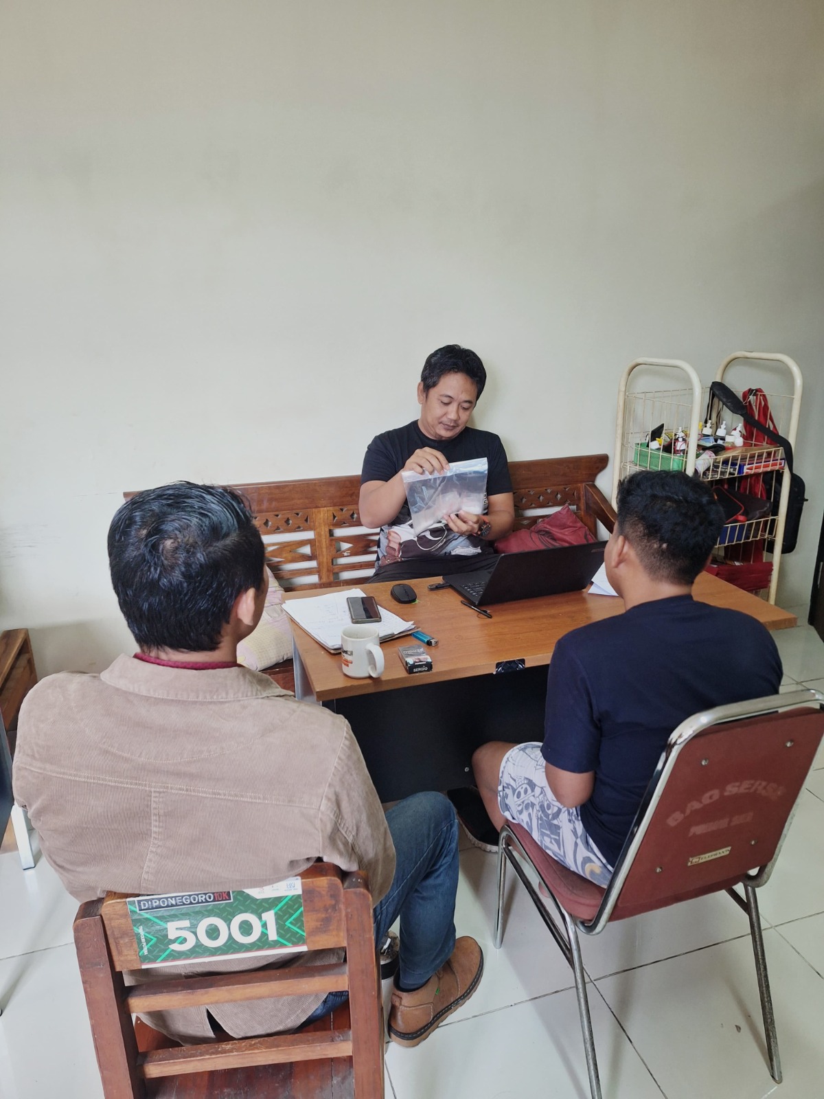 Residivis Narkoba Kembali Diciduk Satuan Reserse Narkoba  Polres Sukoharjo.