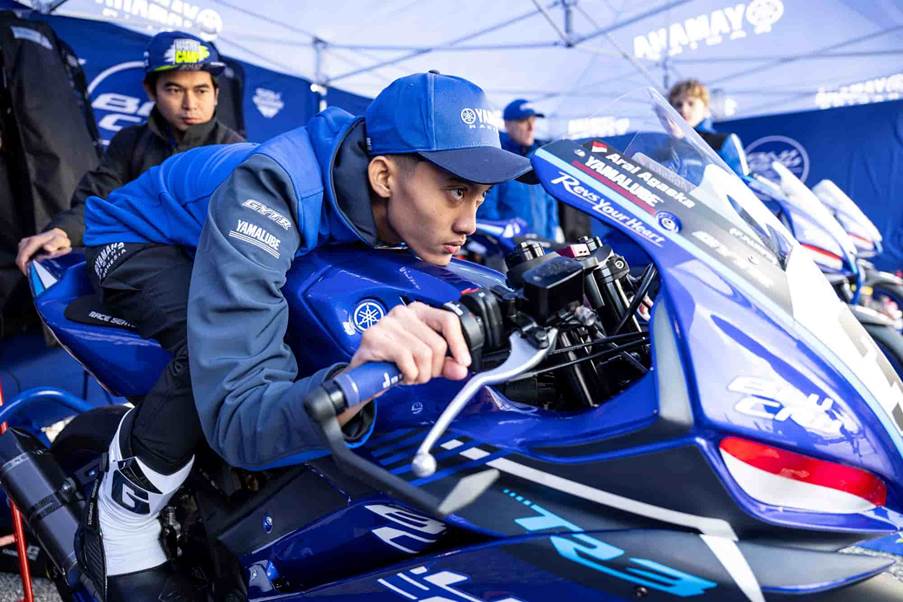 Arai Agaska akan jadi pembalap asal Indonesia yang debut di ajang R3 BLU CRU WORLD CUP 2025