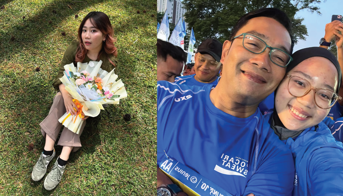 Ridwan Kamil dan Zara, putrinya yang lepas hijab hingga dihujat beberapa waktu lalu.