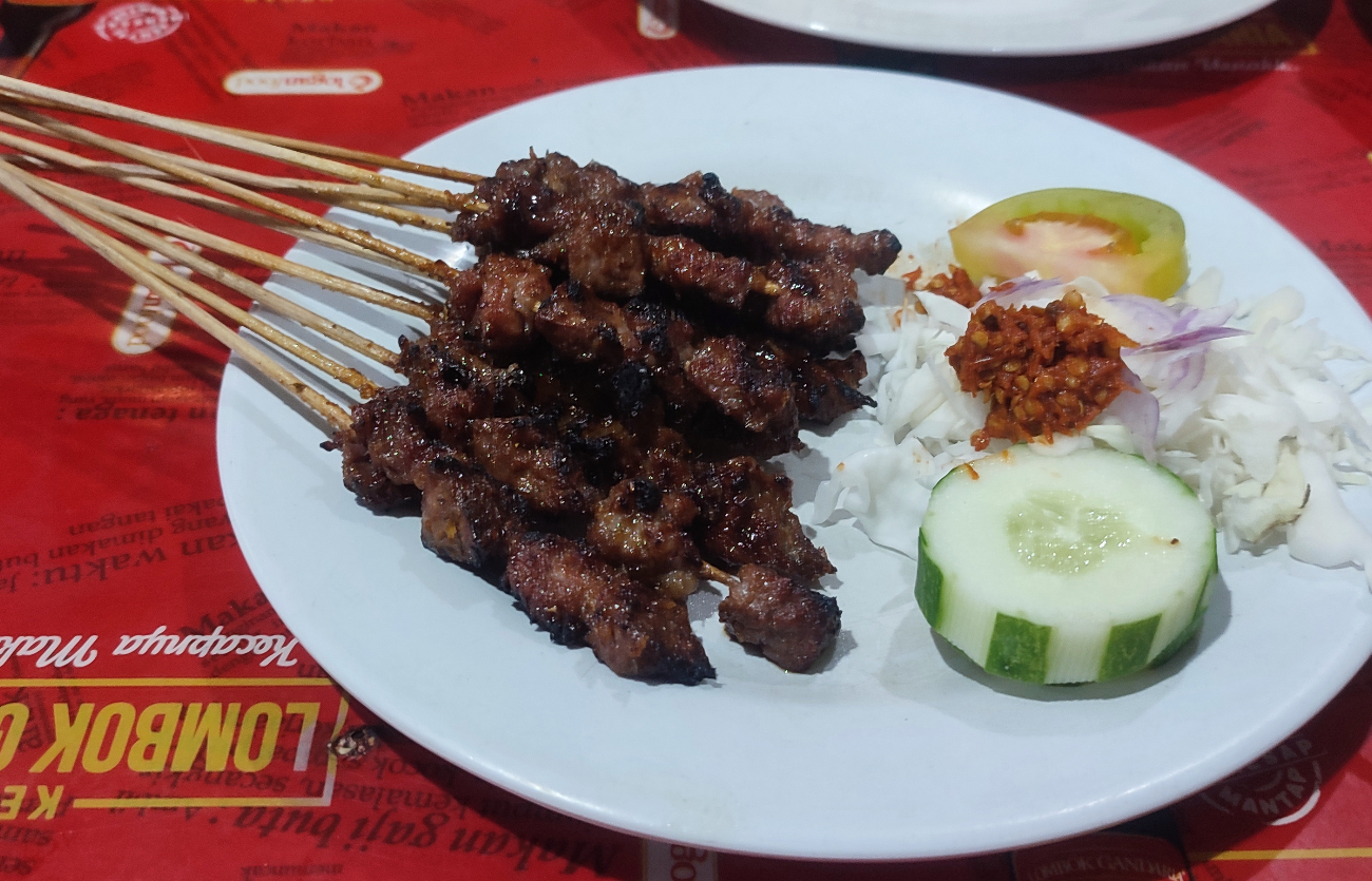 Kuliner Sragen. Sate kambing jadi kuliner wajib Bumi Sukokwati.