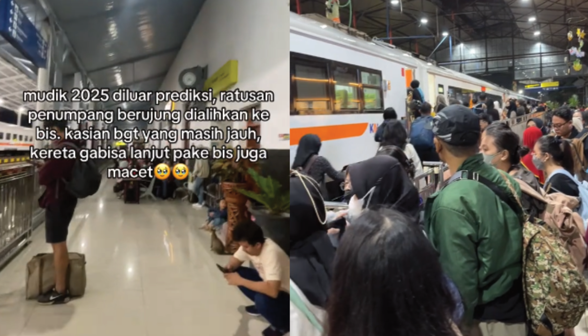Perjalanan KAI terhambat usai terjadi hujan lebat dan longsor di Jawa Barat.