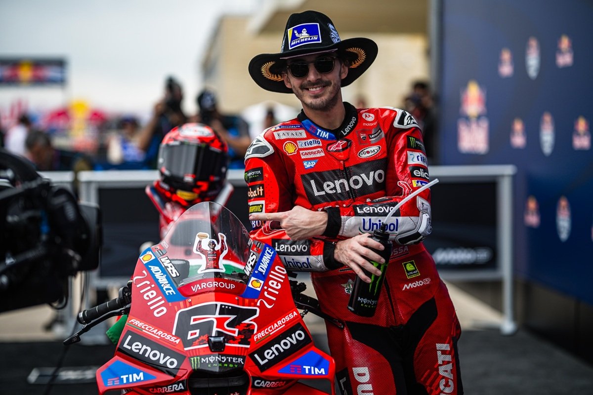 Berhasil meraih kemenangan perdananya di Amerika, Francesco Bagnaia tambah percaya diri menatap MotoGP Qatar 2025
