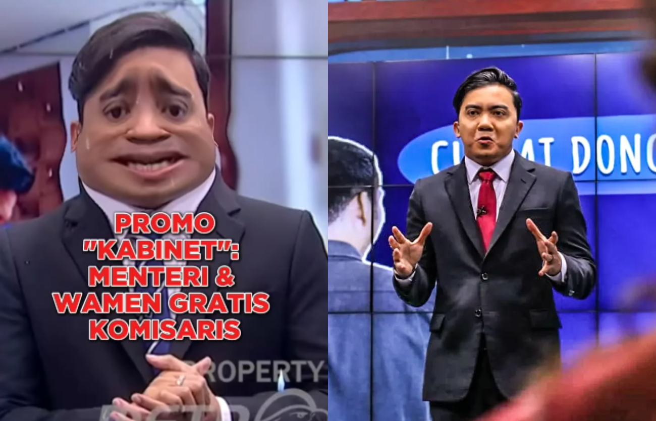 Host Metro TV Valentinus Resa kini jadi sorotan.
