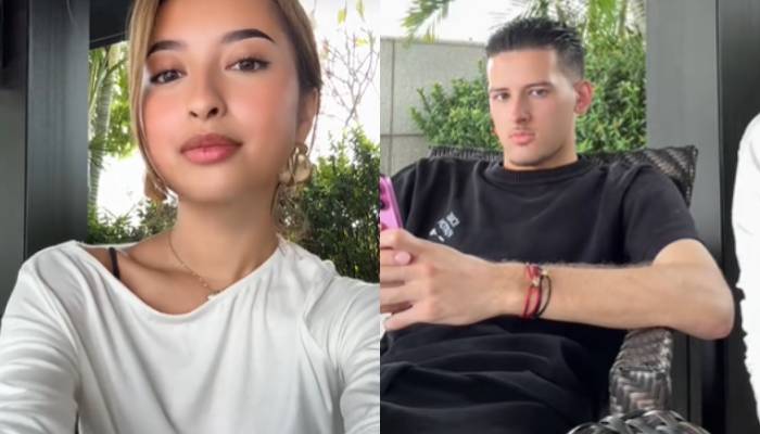 Video TikTok Jennifer Coppen dan Justin Hubner yang pakai lagu Stecu Stecu.