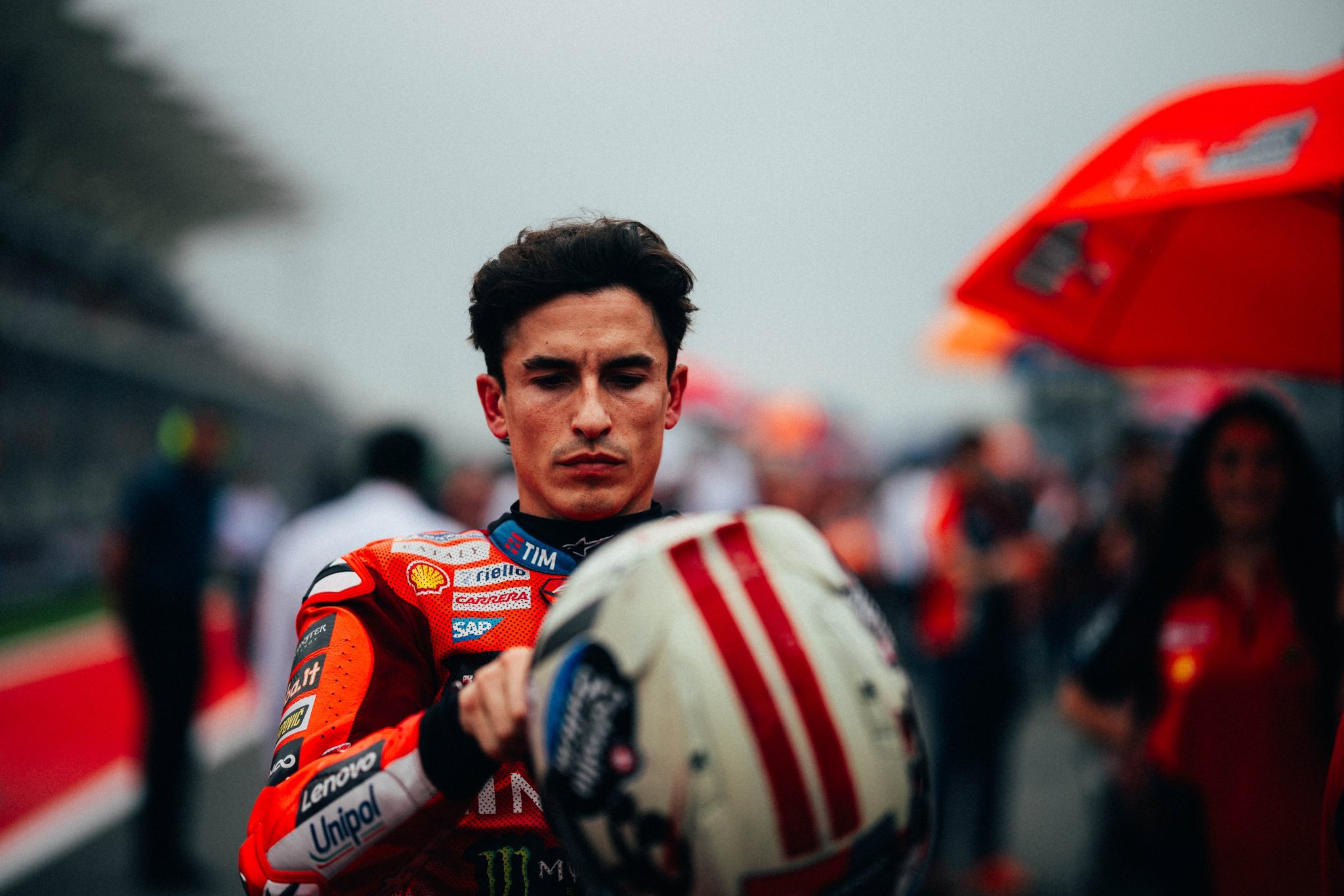 Baru sekali menang di Sirkuit Lusail, Marc Marquez tetap yakin karena  kekuatan motor Ducati jelang MotoGP Qatar 2025