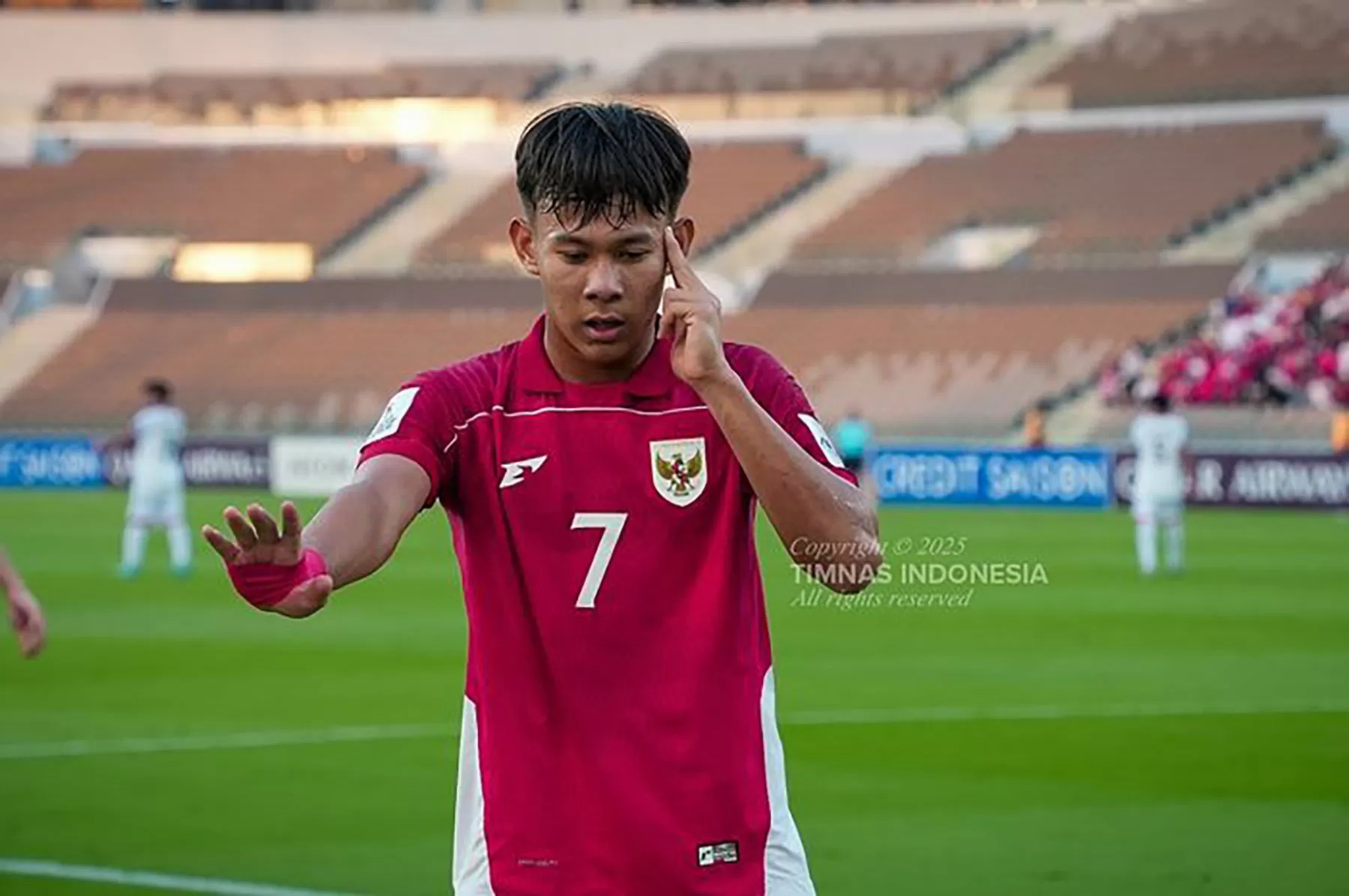 Zahaby Gholy winger lincah Timnas Indonesia U-17.