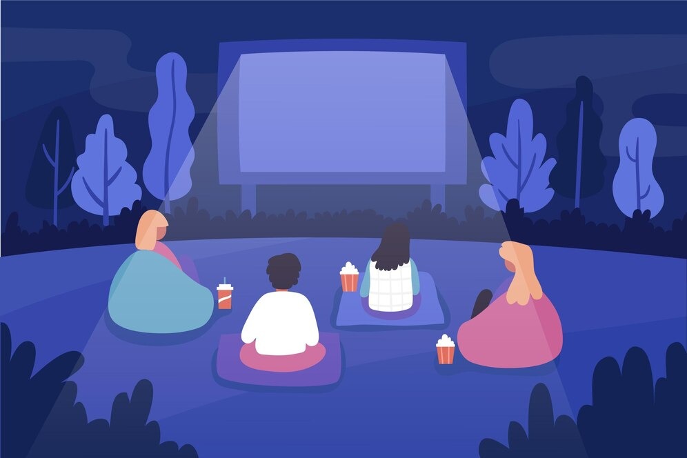 Ilustrasi nonton film di peringatan hari kartini pada 21 April 2025.