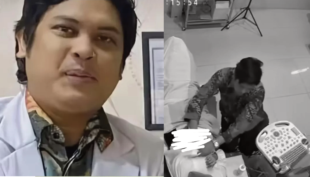 Rekaman CCTV Diduga Dokter Iril Syafril Lakukan Pelecehan Terhadap Pasien.