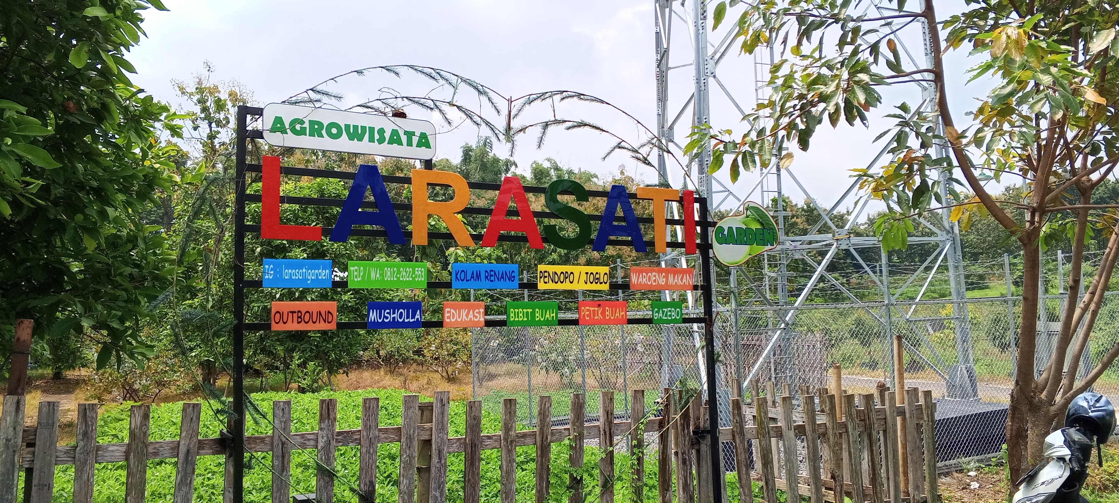 Agrowisata Larasita Garden bisa menjadi alternatif wisata.