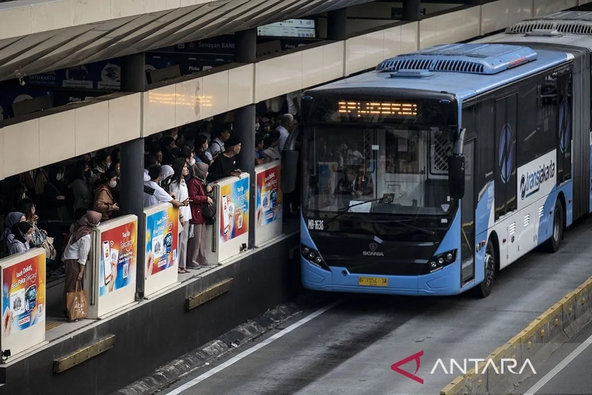 Ilustrasi Transjakarta.