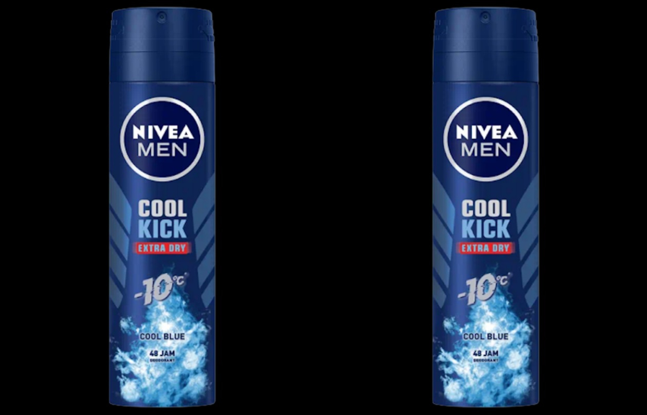 NIVEA Men Cool Kick Deodorant Spray.