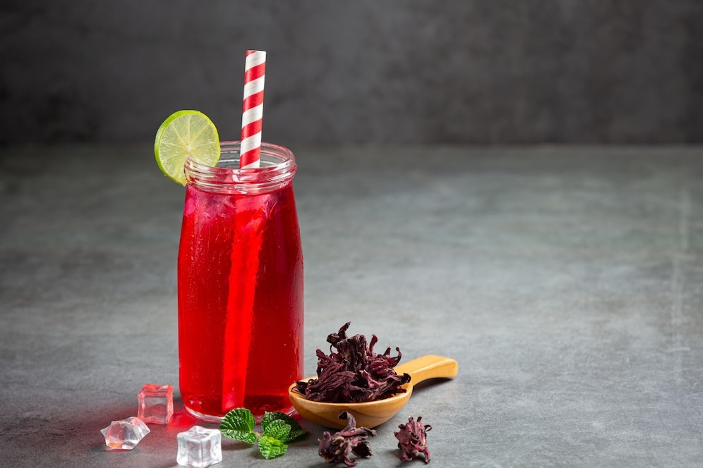 Teh bunga Rosella.