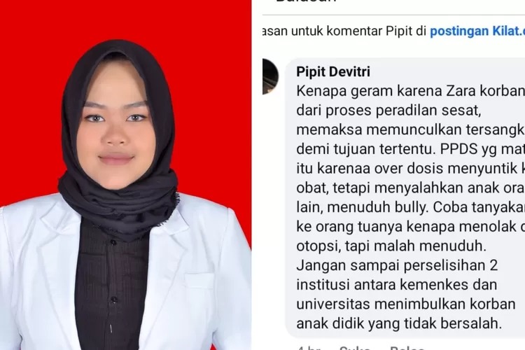 Unggahan diduga sosok ibu dari Zara Yupita Azra.