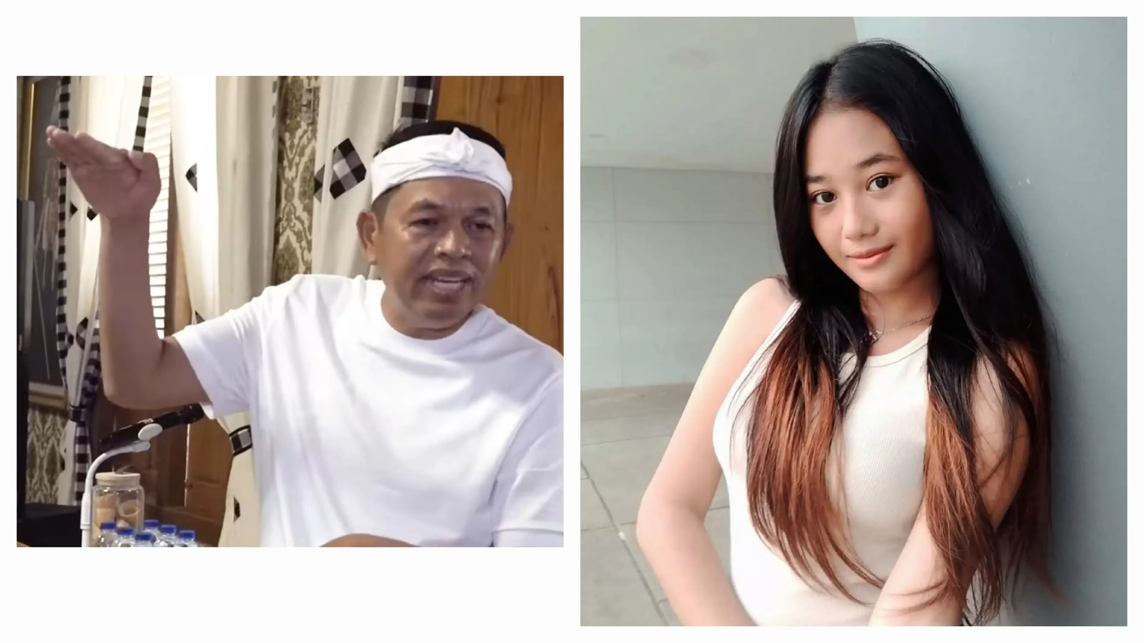 Aura Cinta viral setelah berdebat dengan Gubernur Dedi Mulyadi mengenai larangan wisuda dan penggusuran rumahnya.