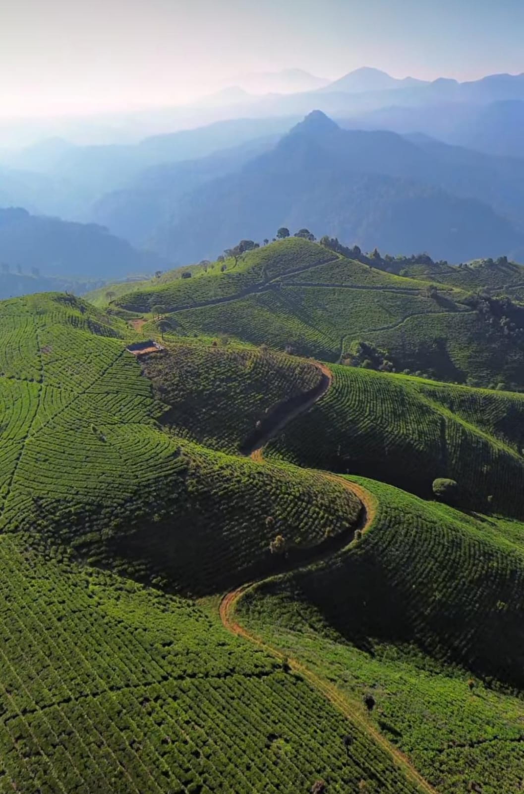 Pemandangan di Sunrise Point Cukul.