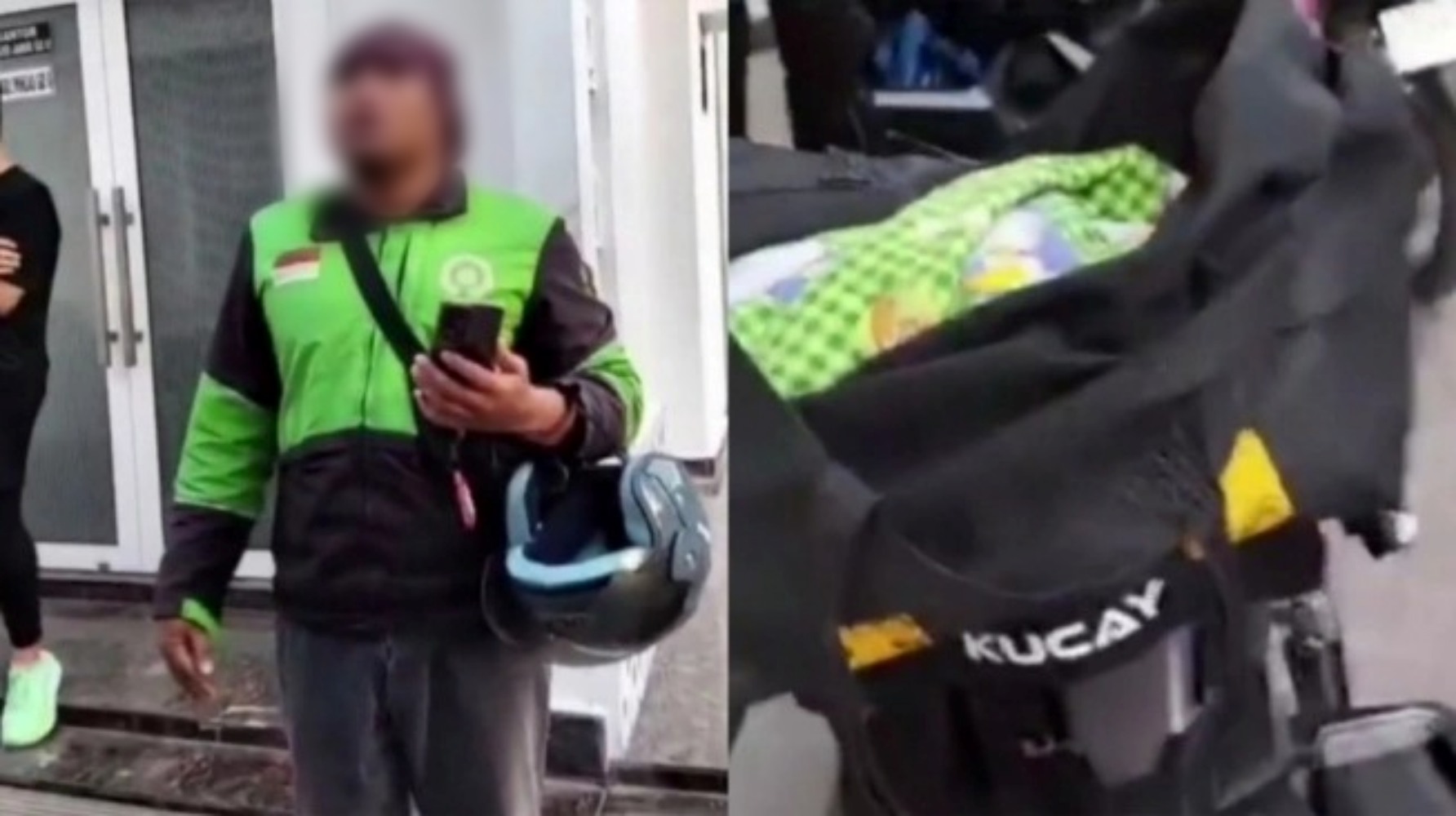 Viral! Driver Ojol di Medan Kirim