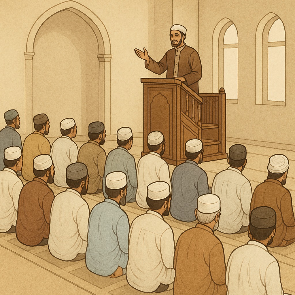 Naskah khotbah Jumat. Asyhurul Hurum merupakan sebutan lain dari bulan-bulan yang dihormati dalam Islam