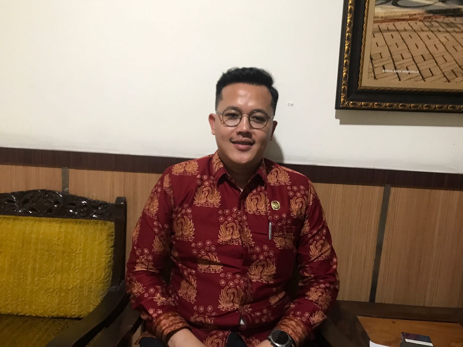 Asisten Manajer Persebi, Nuraziz Putra Aditama.
