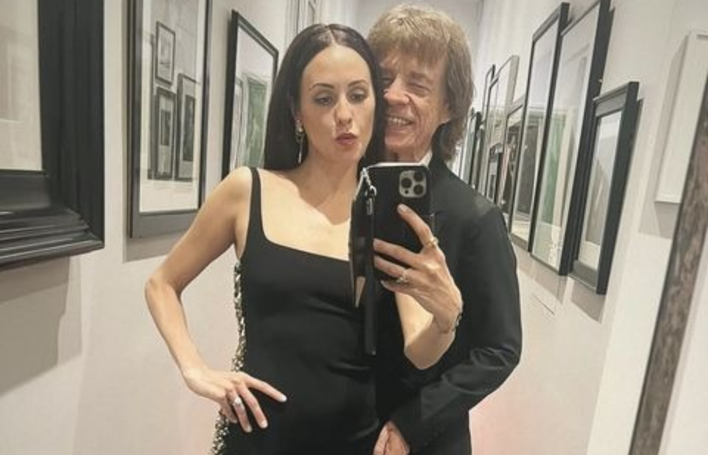 Mick Jagger dan Melanie Hamrick.