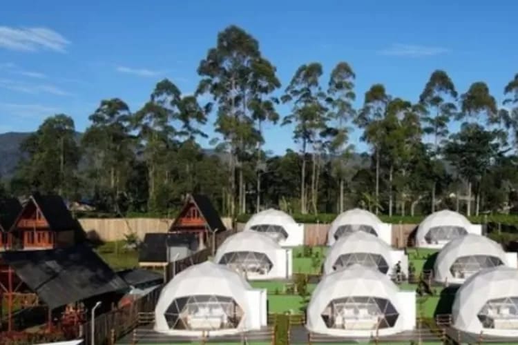 Montana Glamping Situ Cileunca, Pangalengan.