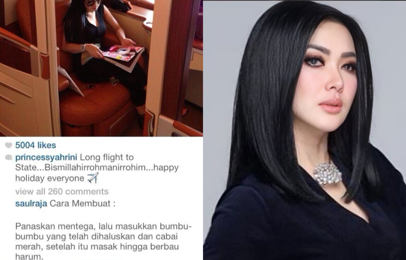 Warganet ngaku diblokir oleh artis Syahrini.