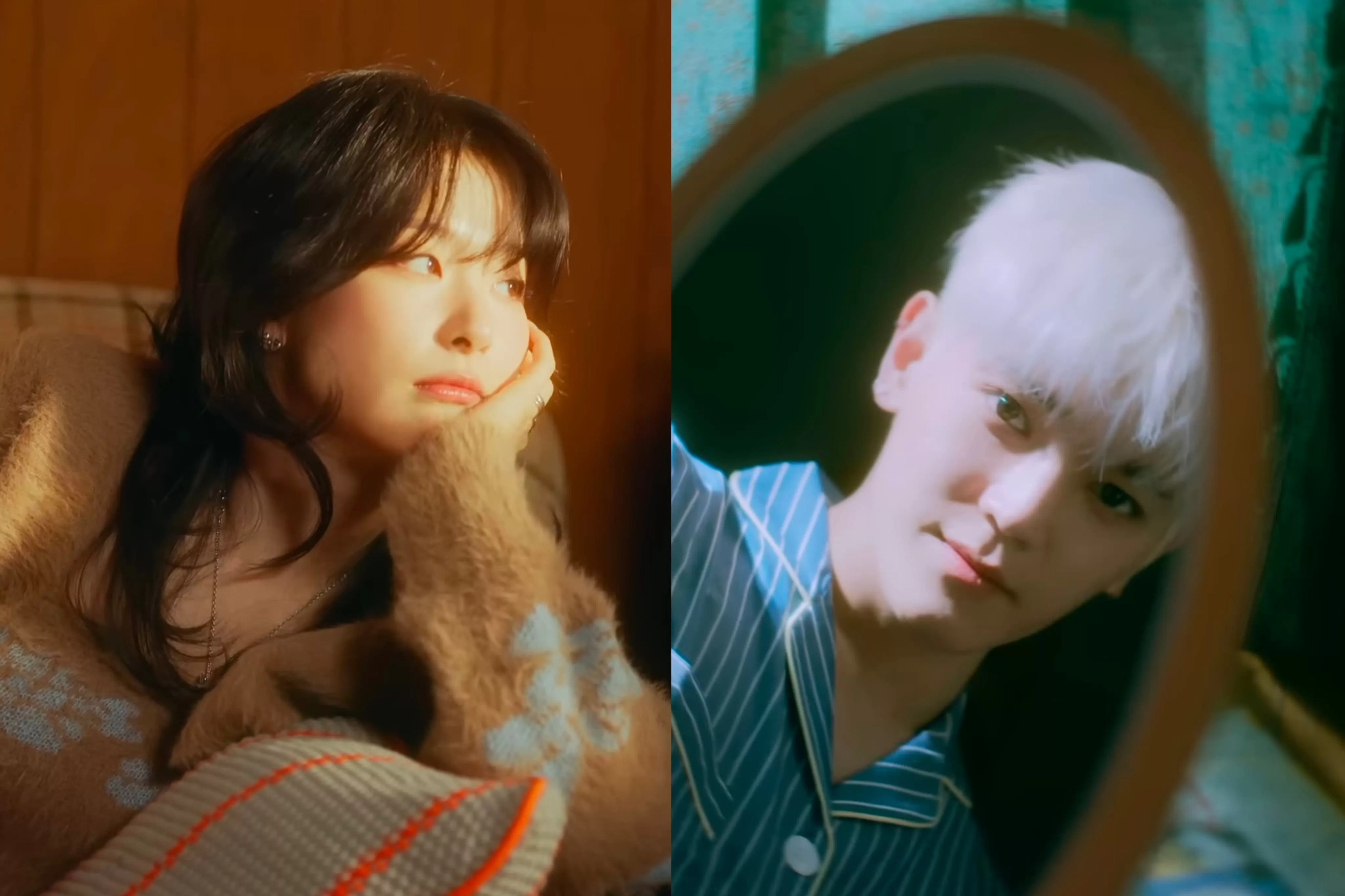 Seulgi Red Velvet dan Taeyong NCT dalam video klip