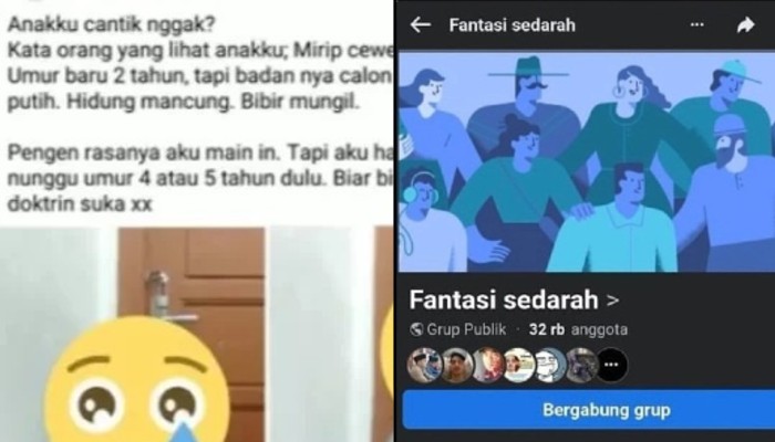 Grub facebook Fantasi Sedarah bikin geram publik.