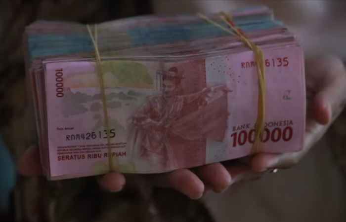 Ilustrasi uang rupiah. Gaji ke 13 untuk pensiunan PNS.