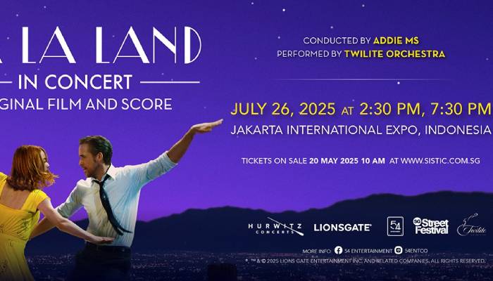Poster La La Land Concert.