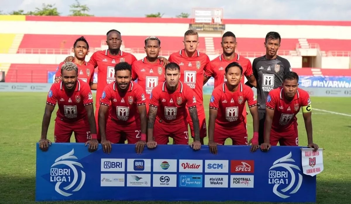 Skuad Malut United Musim ini.