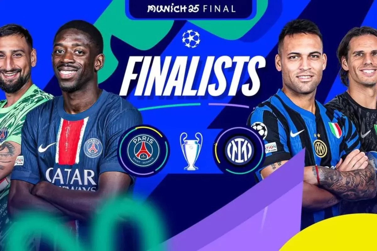 Final Liga Champions 2024/25 antara PSG vs Inter Milan.