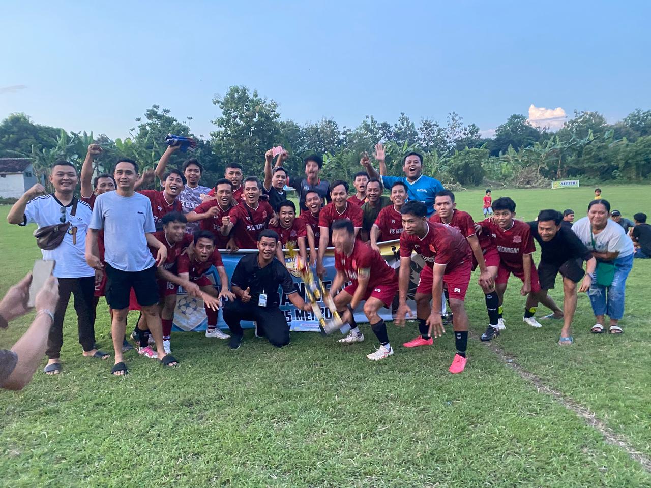 Tim Gedongan Kampiun Mancasan League 1 2025.