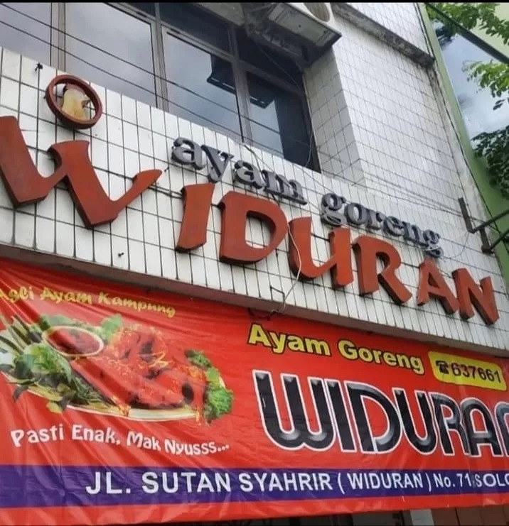Foto lokasi Ayam Goreng Widuran.